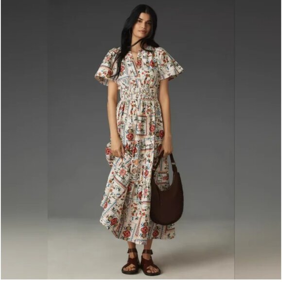 ANTHROPOLOGIE - Somerset Maxi Dress - Picture 1 of 5